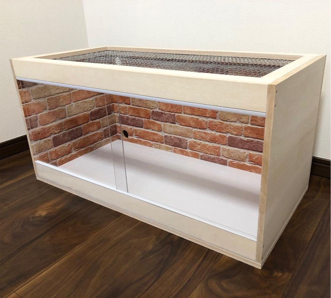 新品　木製ケージ　ハリネズミ　ハムスター　小動物　カスタムベースに！