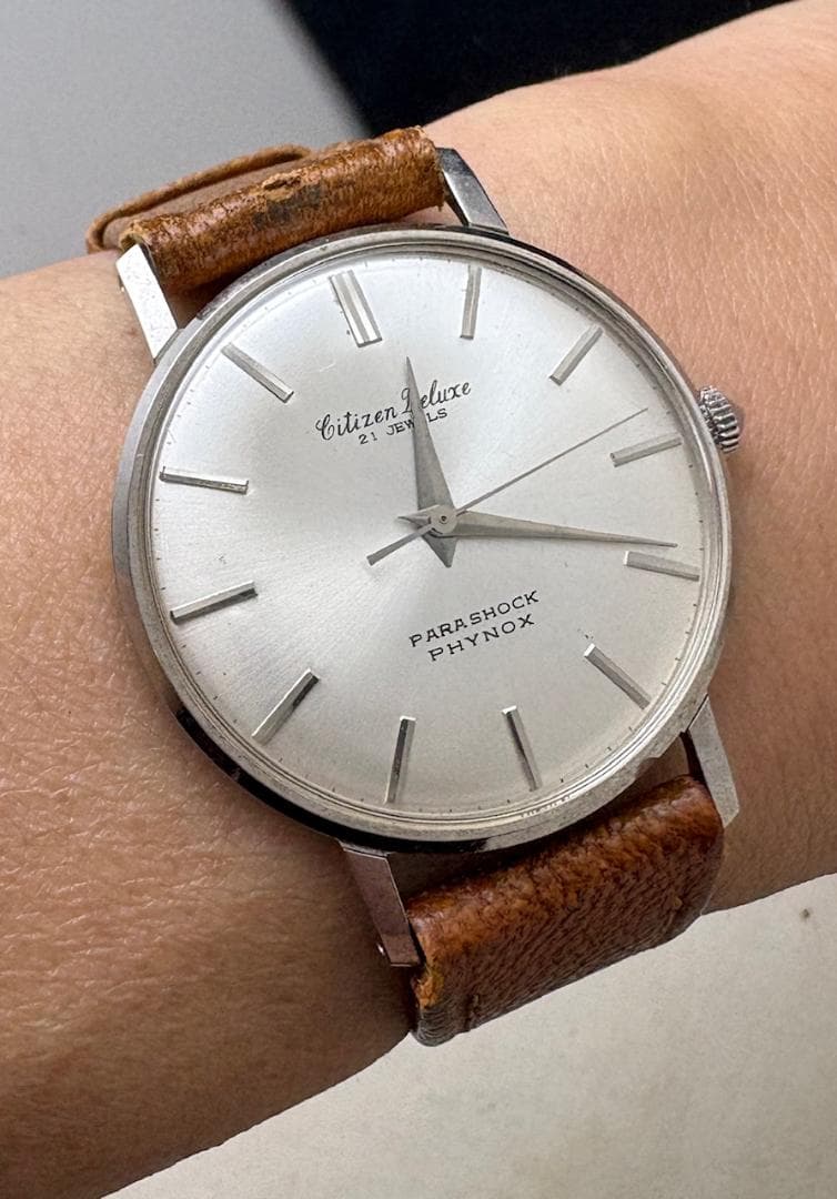 835/稼働 美品 シチズン デラックス 手巻き Citizen Deluxe