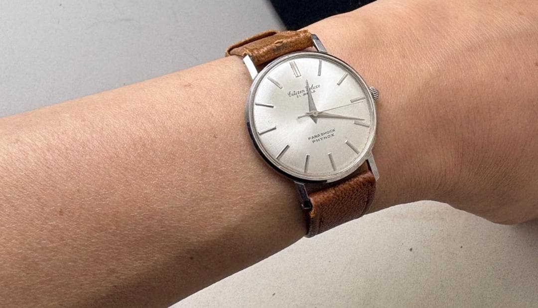 835/稼働 美品 シチズン デラックス 手巻き Citizen Deluxe