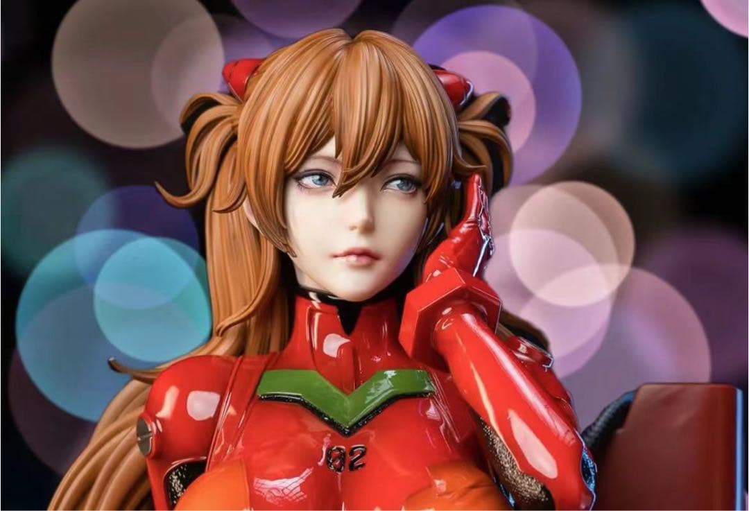 新世紀エヴァンゲリオン アスカ ガレージキット ガレキ スタチュー ①⑧