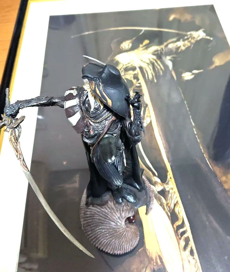 天野喜孝 ナイトメア 黒衣の剣士ソフビ 原型師 竹谷隆之 個人による彩色済