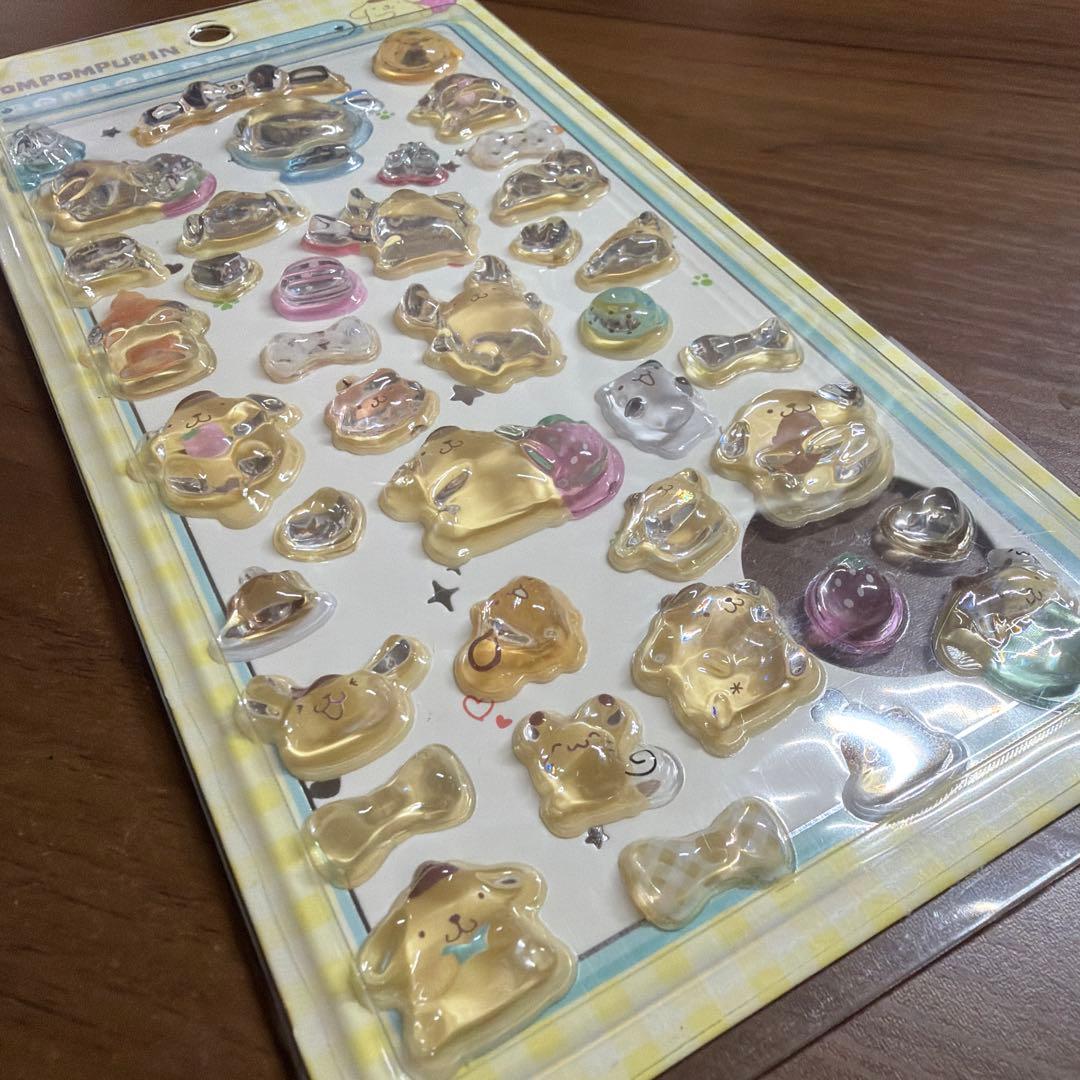 サンリオ　ボンボンドロップシールぷくぷくシール　8枚セット