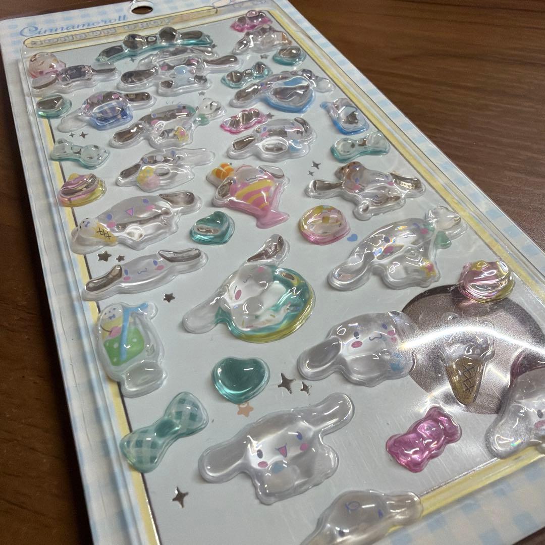 サンリオ　ボンボンドロップシールぷくぷくシール　8枚セット