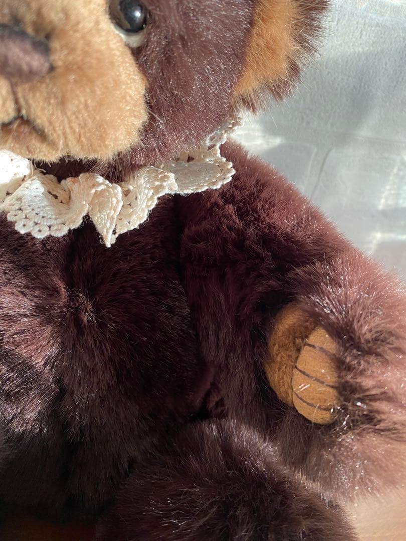 チャーリーベアーズ　 woodend テディベア　ダークブラウン