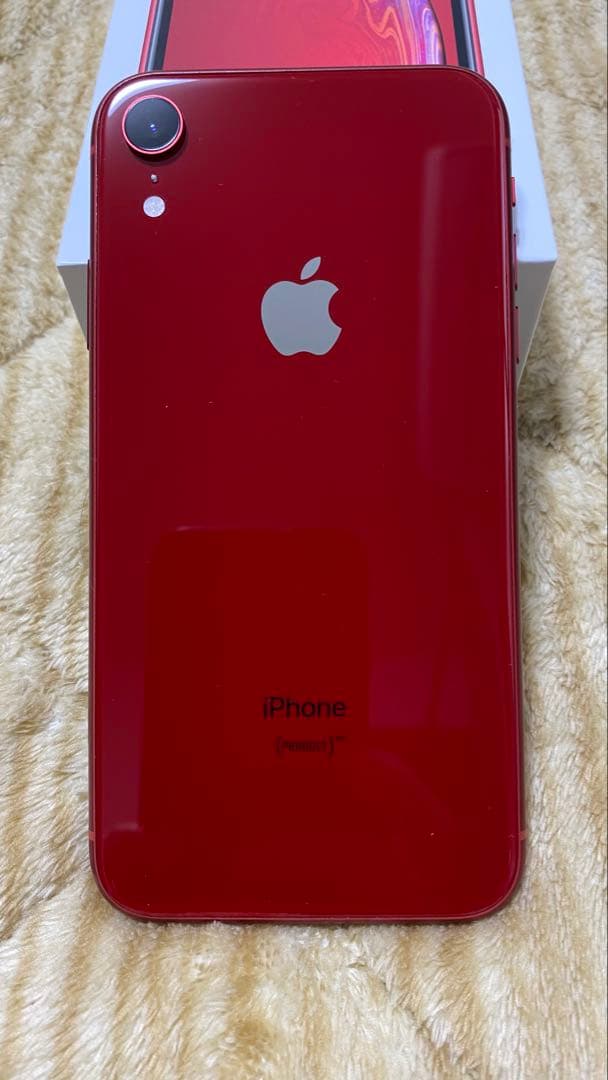 Apple iPhone XR (レッド)