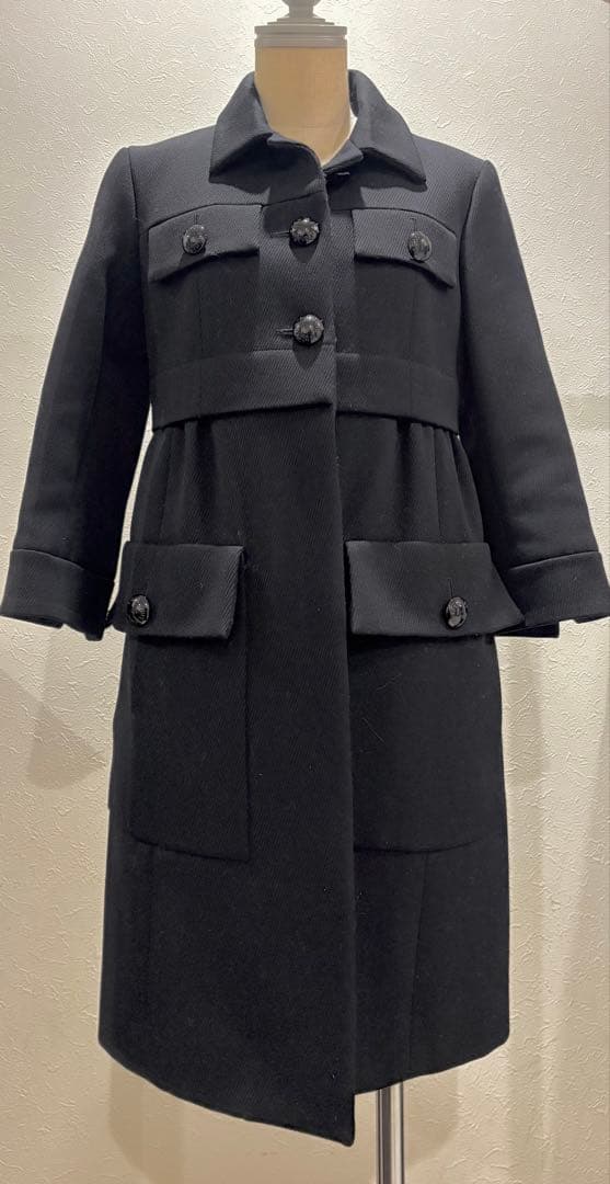 ルイヴィトン レディースコート ウールカシミア 同ブランドガーメントカバー付