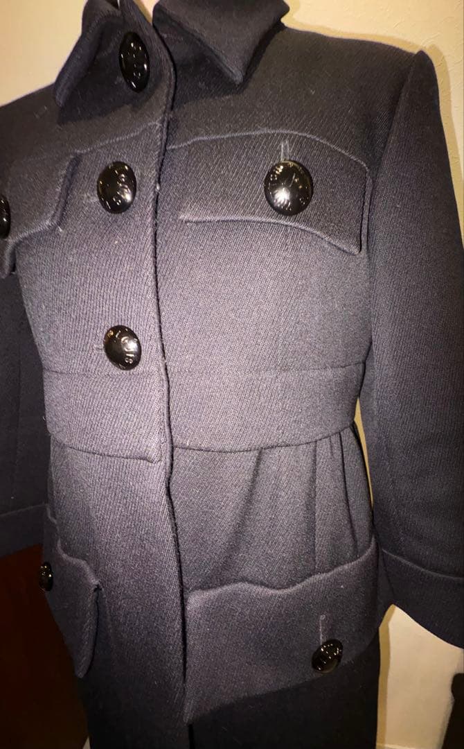 ルイヴィトン レディースコート ウールカシミア 同ブランドガーメントカバー付