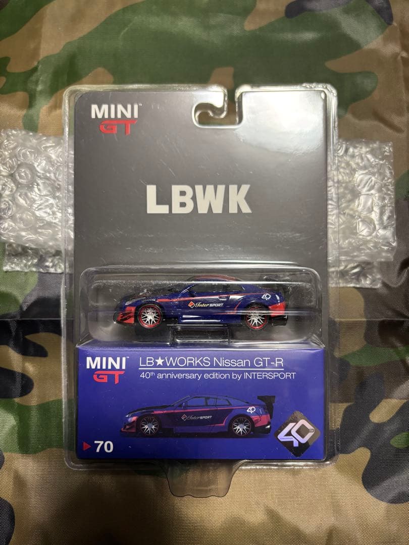 ミニカー MiNiGT LBWORKS Nissan GT-R intersport