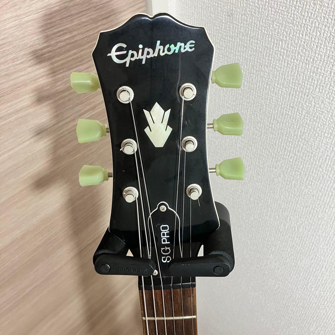 【調整済•純正ケース付】Epiphone SG Pro