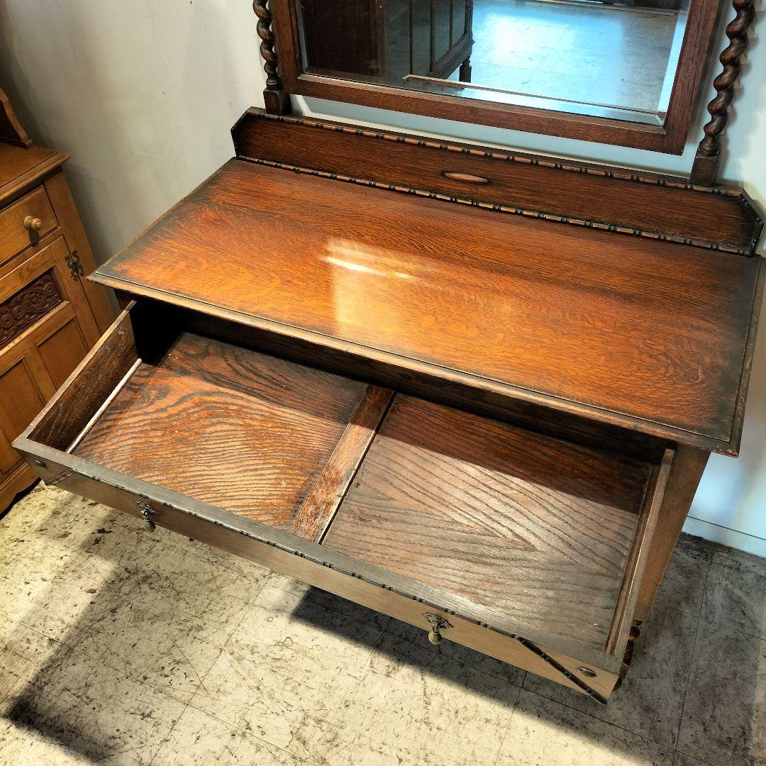 M♦michiko送料込　希少　英国　アンティーク　ドレッサーチェスト