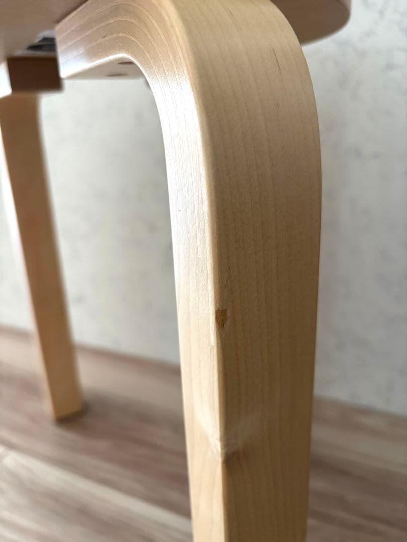 アルテック スツール60 4本脚 リノリウム アッシュ スコープ別注 アアルト