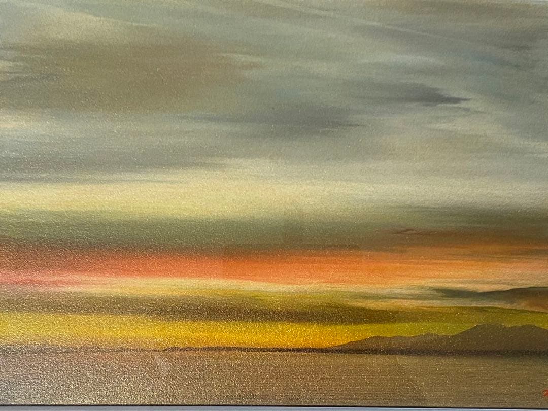 絵画　F4サイズ　鎮西　直秀