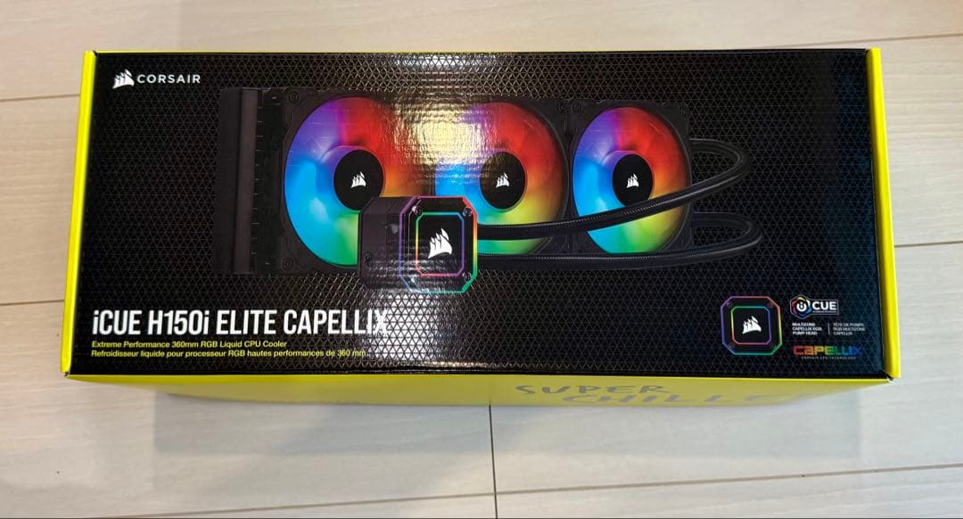 Corsair 簡易水冷 iCUE H150i ELITE CAPELLIX