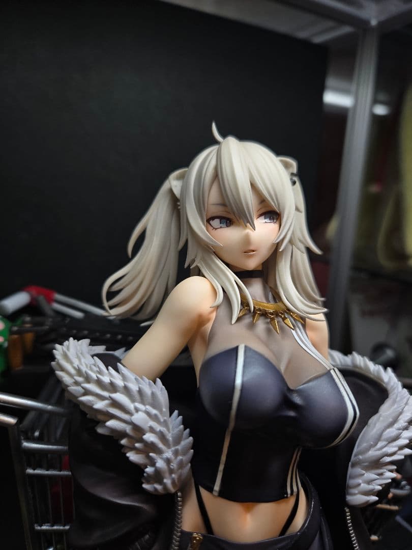 獅白ぼたん ガレージキット 塗装済完成品