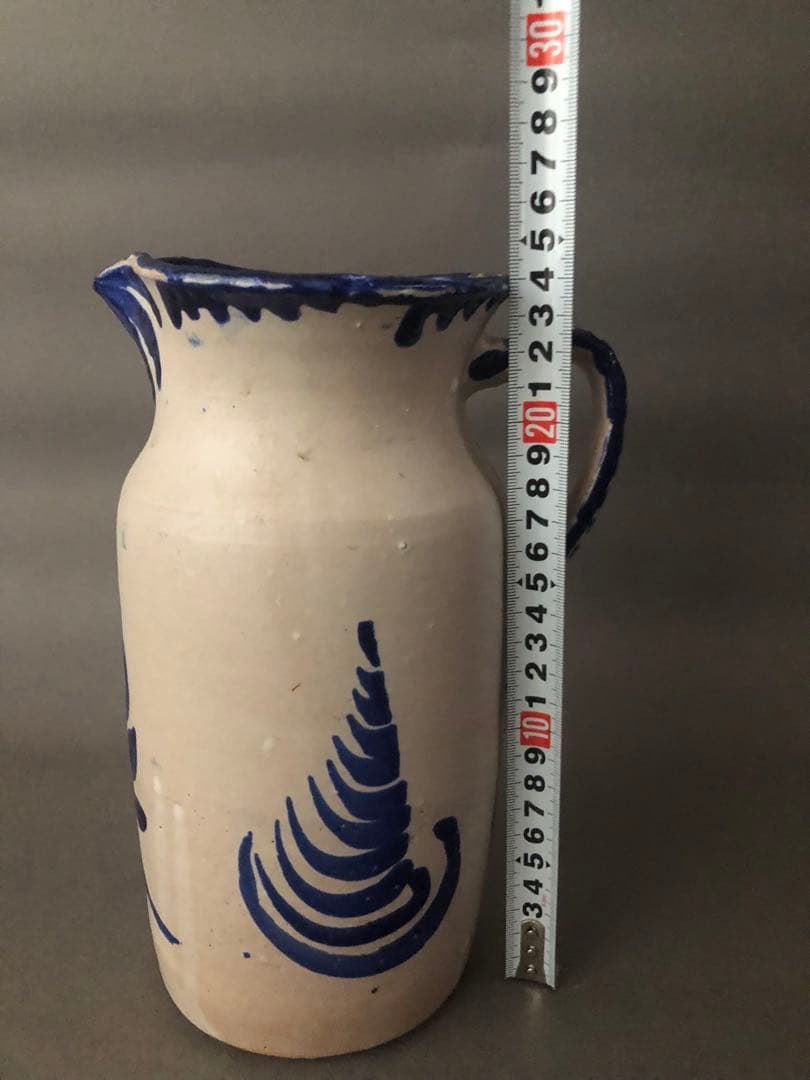 スペイン陶器　水差し　ピッチャー
