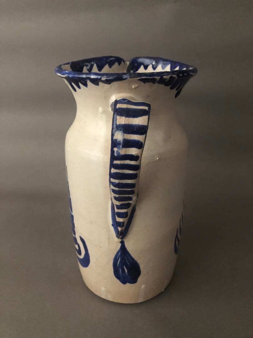 スペイン陶器　水差し　ピッチャー