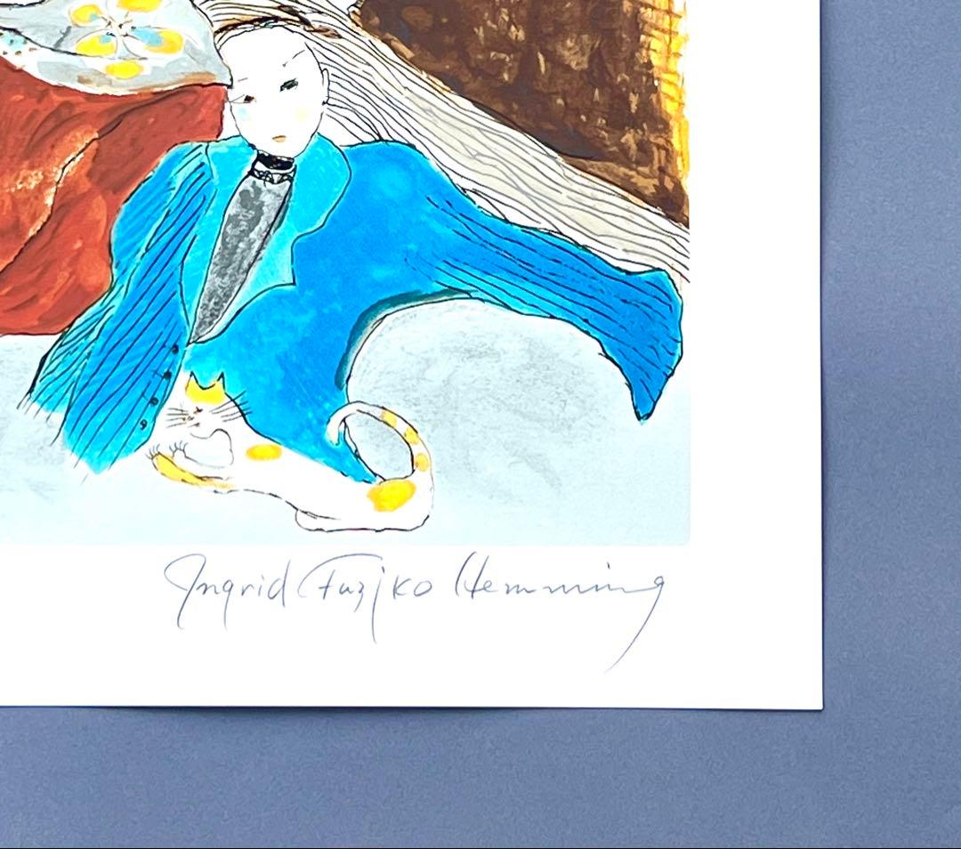 FujikoHemming真作版画フジコヘミングFuzjkoHemmingフジ子