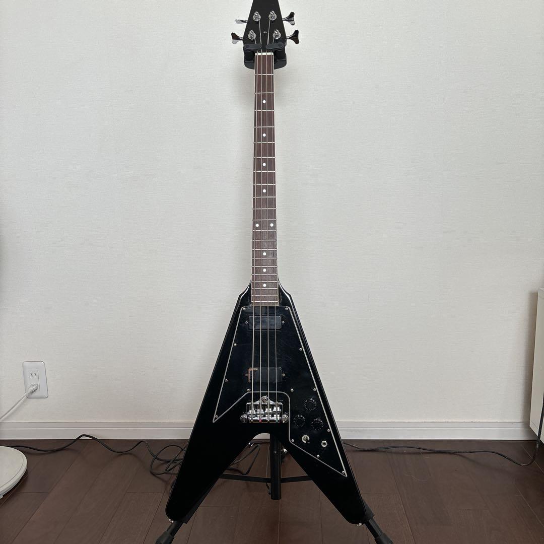 GRECO 希少。グレコVベース　ハードケース付き