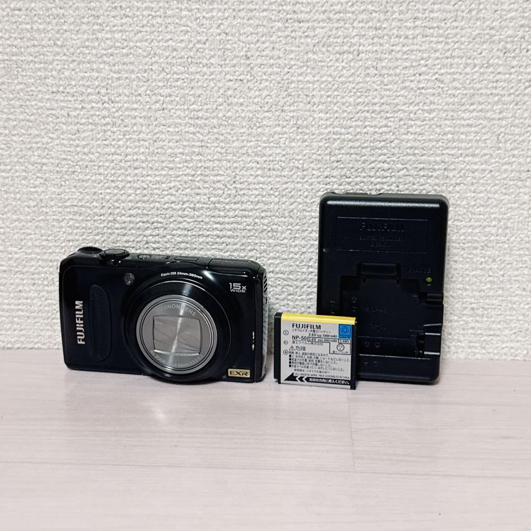 2291【ジャンク】 FUJIFILM FinePix F300EXR ブラック