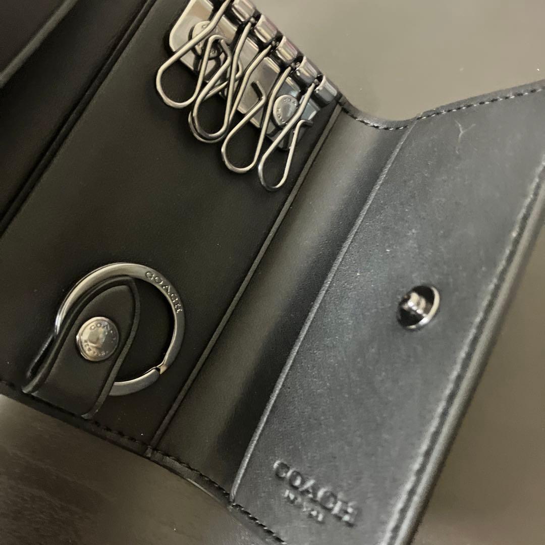 新品　COACH コーチ　キーケース シグネチャー