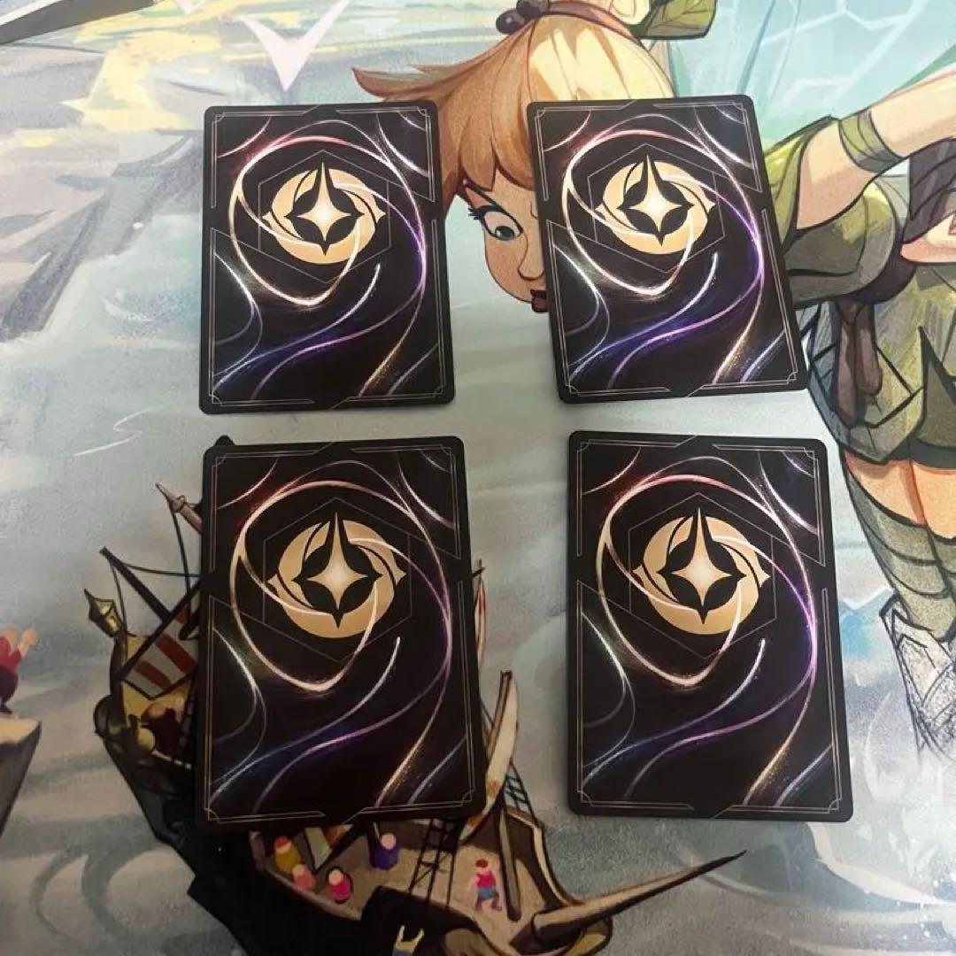 ディズニーロルカナ ジーニー 最高な最後の願い レア 4枚セット 6弾