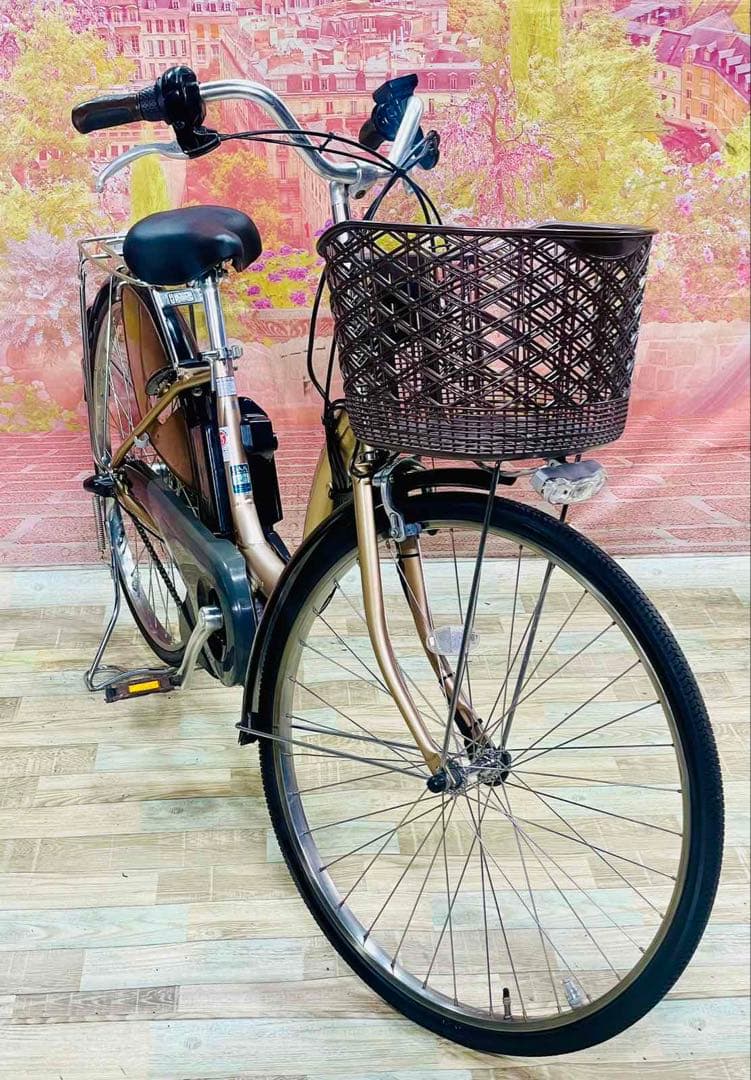 K3231 電動自転車 ブリヂストンアシスタ ママチャリ 26インチ 送料無料