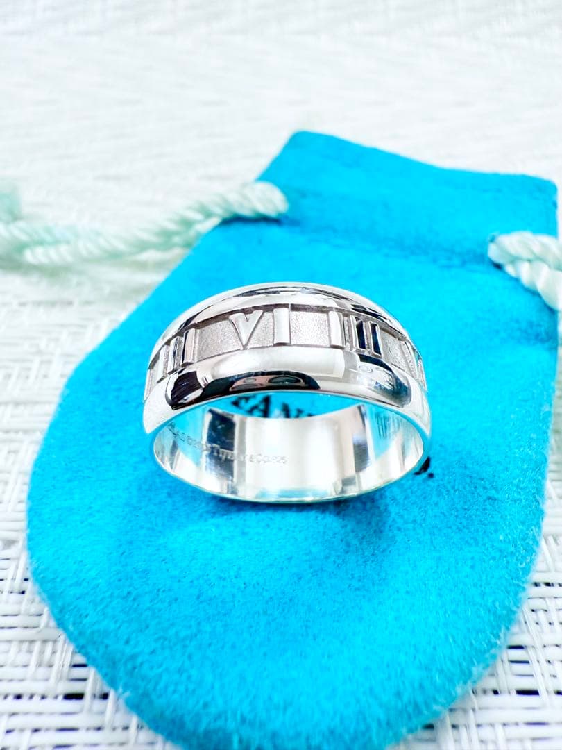 ティファニー　アトラス　22号　磨き済み　925 リング　指輪　2003