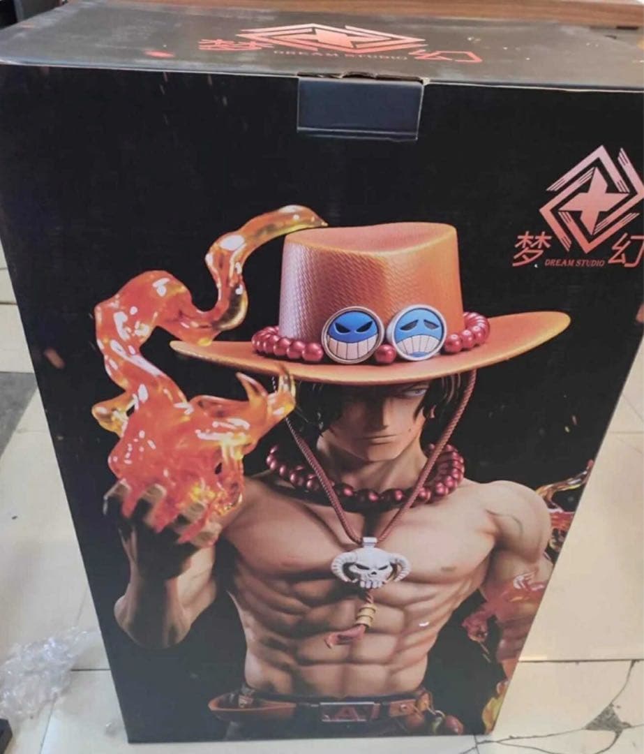 【ワンピース】エース 超特大ガレージキットフィギュア70cm！ONE PIECE