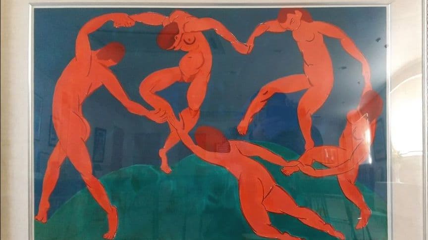 マティスのリトグラフ