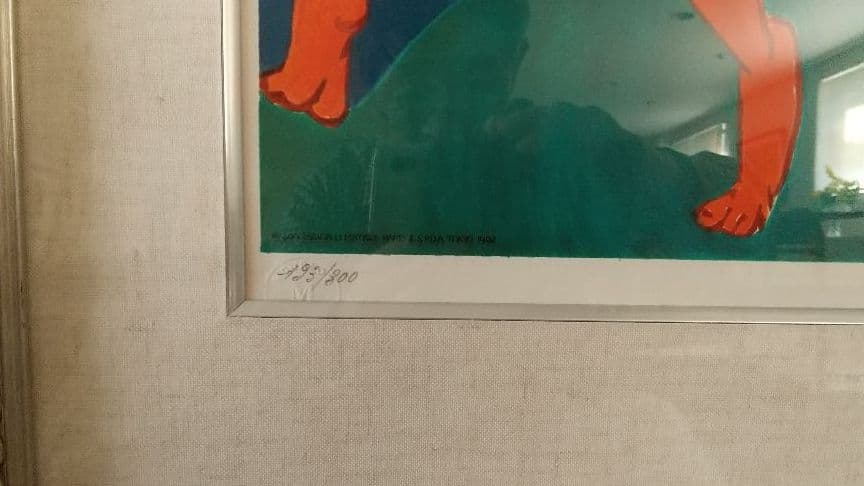 マティスのリトグラフ