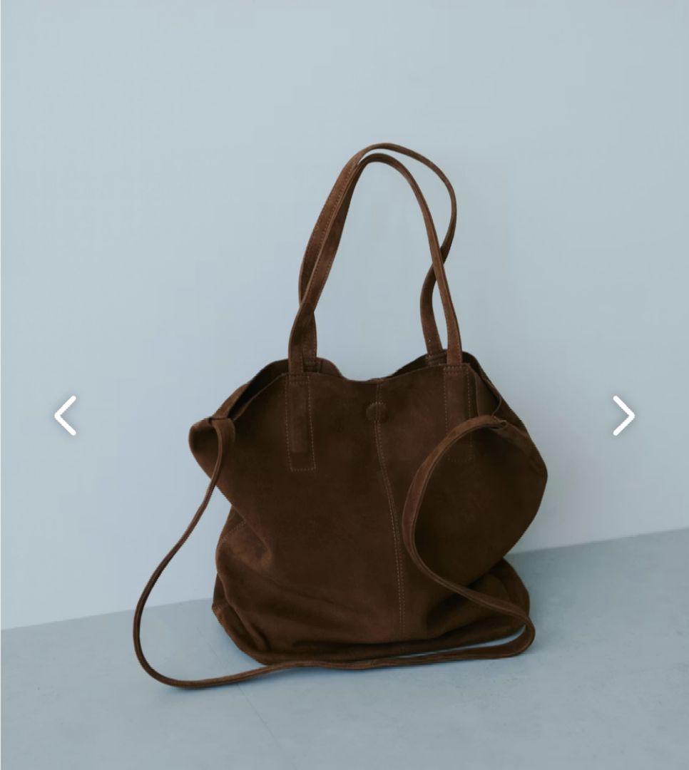 Morphée モルフェ オイルスエードレザーバッグ (Mサイズ)