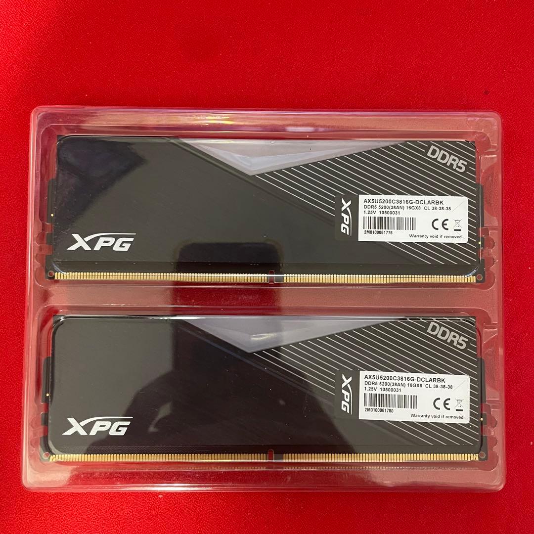 XPG Lancer RGB DDR5 32GB(16GB×2) 5200MHz