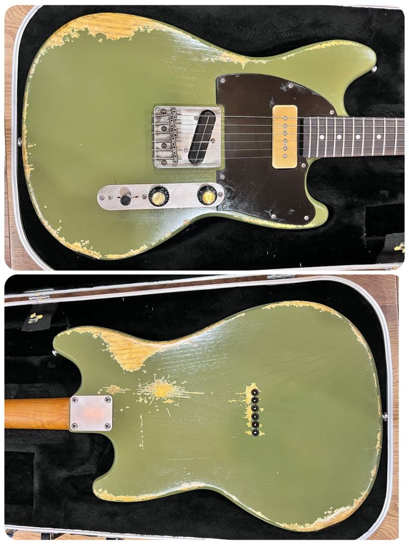 ⭐︎Custom Relic Mustang shape Telecaster⭐︎