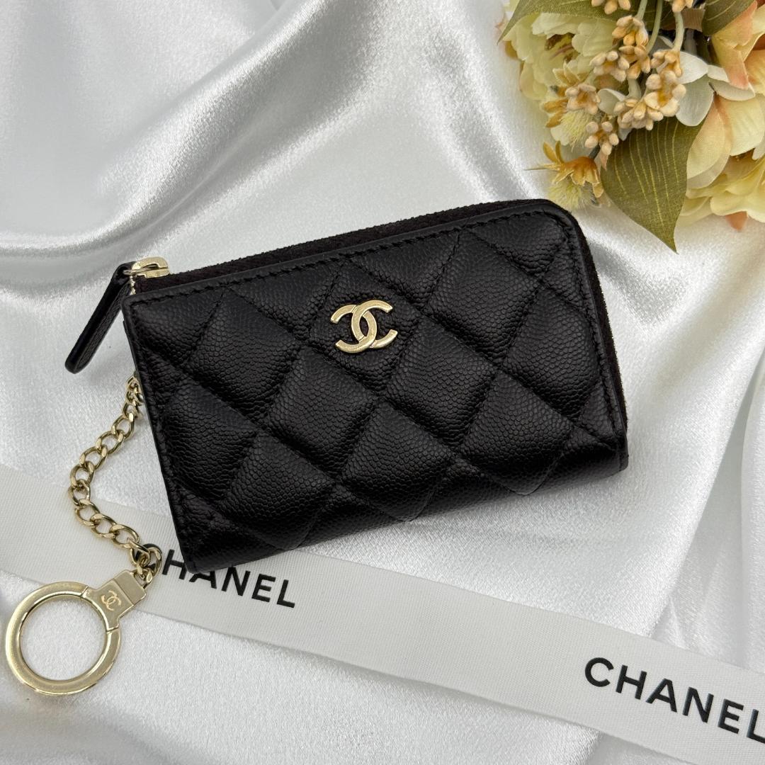 美品　CHANEL シャネル　パース　キャビアスキン　マトラッセ