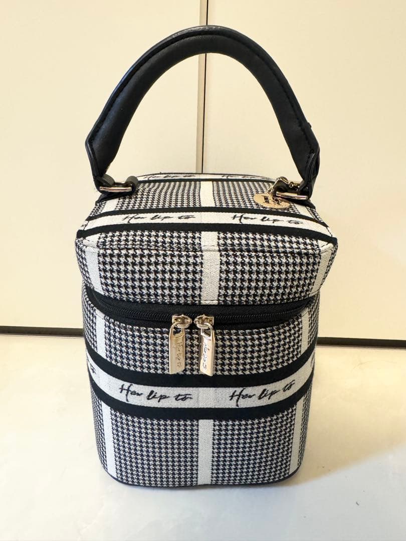 バッグ Herlipto HLT Jacquard Vanity Bag silver