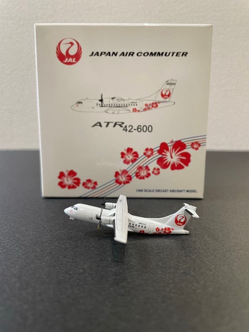 【希少】JAC ATR42-600 ハイビスカス JCウイングス 1/400