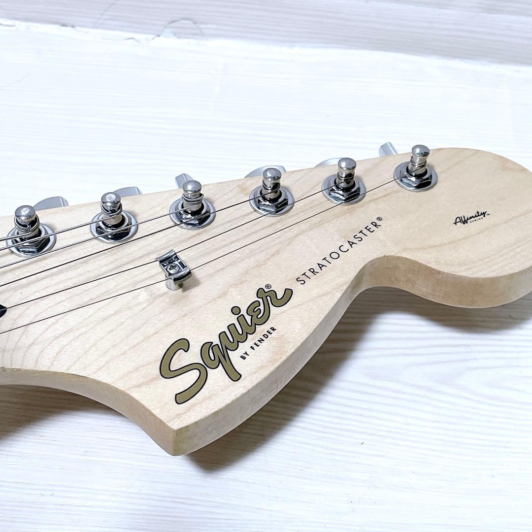 スクワイヤー バイ フェンダー ストラトキャスター エレキギター ブラック