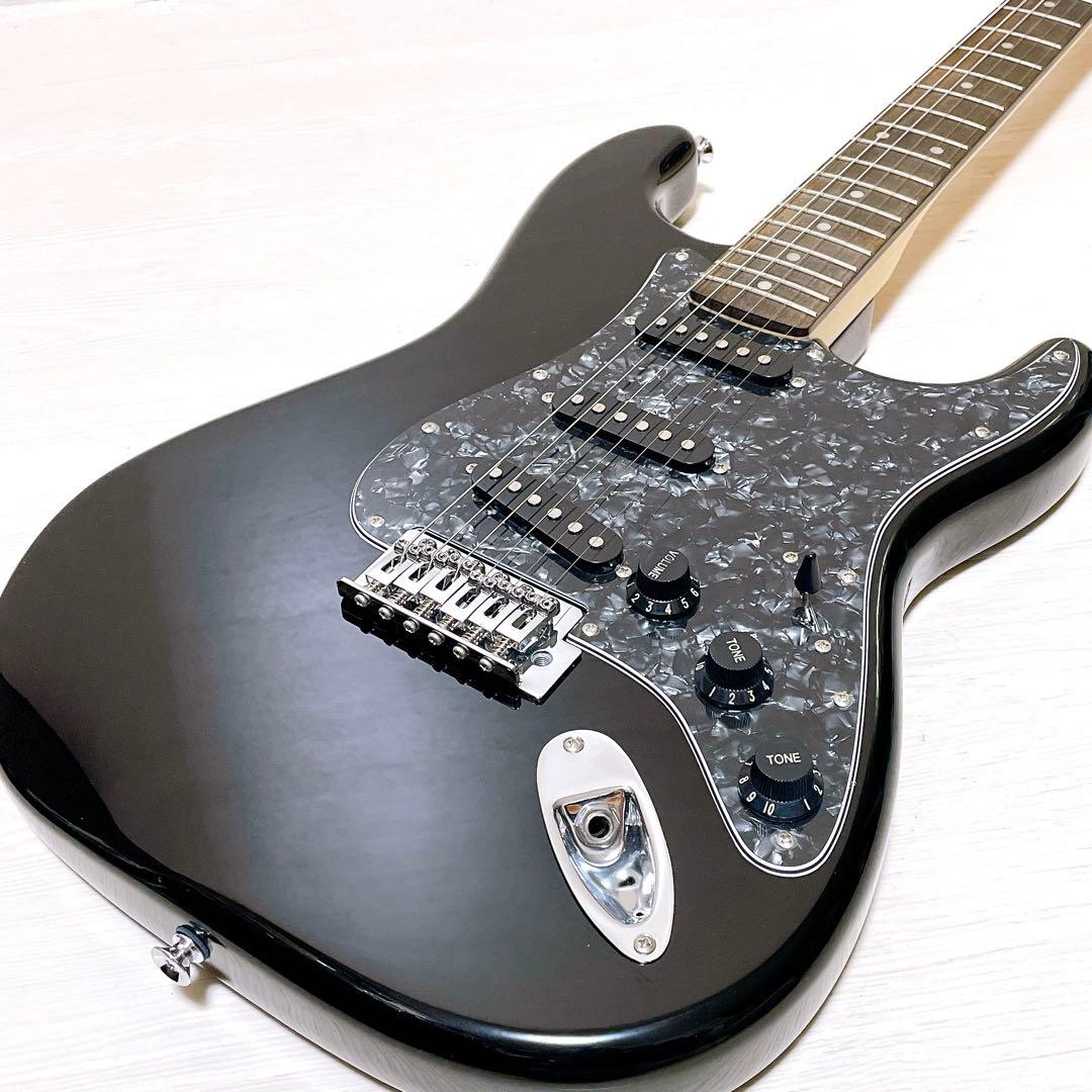 スクワイヤー バイ フェンダー ストラトキャスター エレキギター ブラック