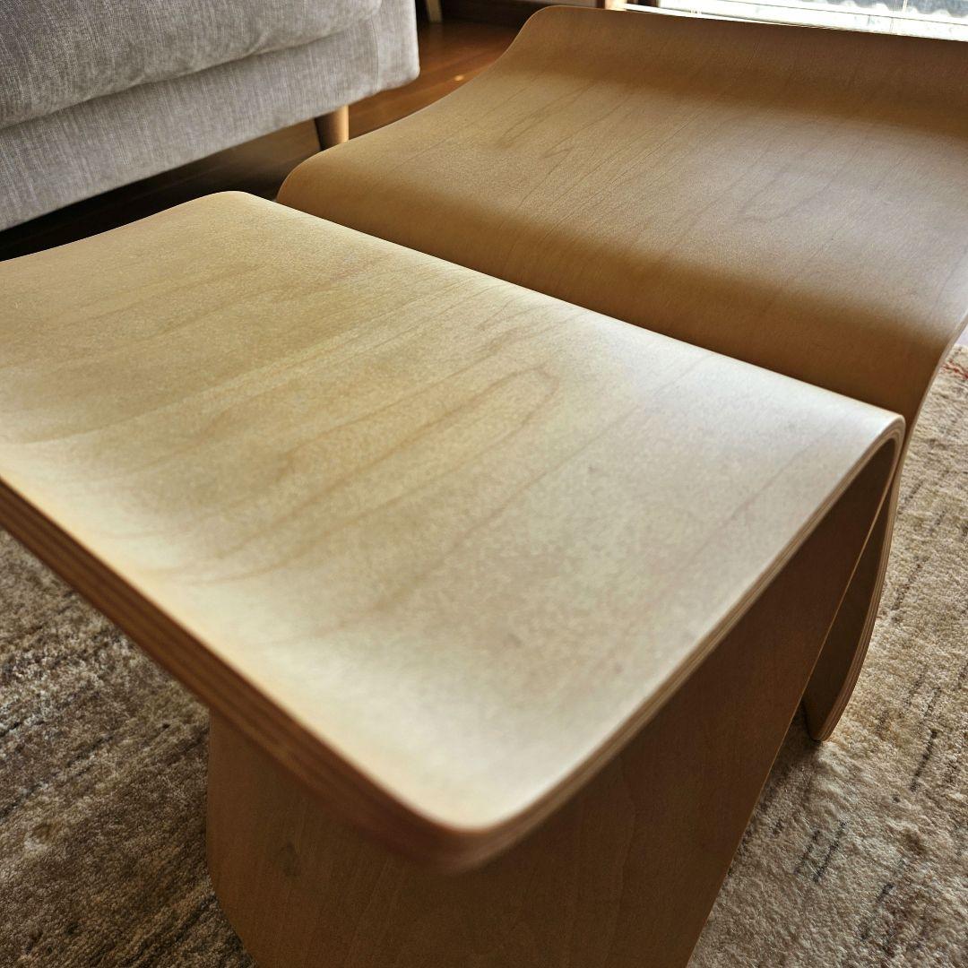 柳宗理デザイン　バタフライスツール 　メープル材