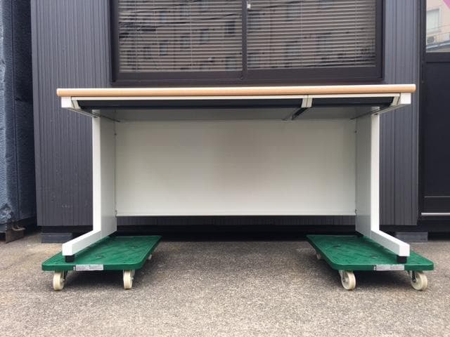 PLUS/プラス　OAデスク　平机　引出し　SP-T147 WM　W1400