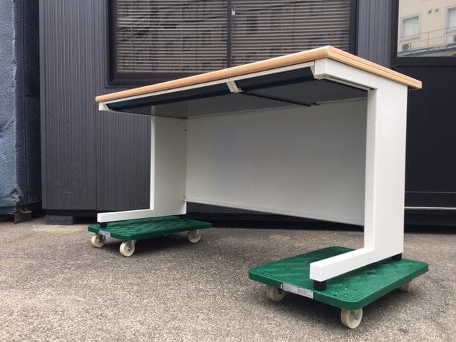 PLUS/プラス　OAデスク　平机　引出し　SP-T147 WM　W1400