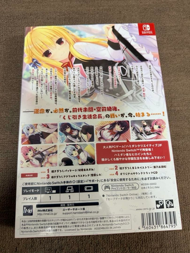 【未開封】Switch ハミダシクリエイティブ 初回限定特装版