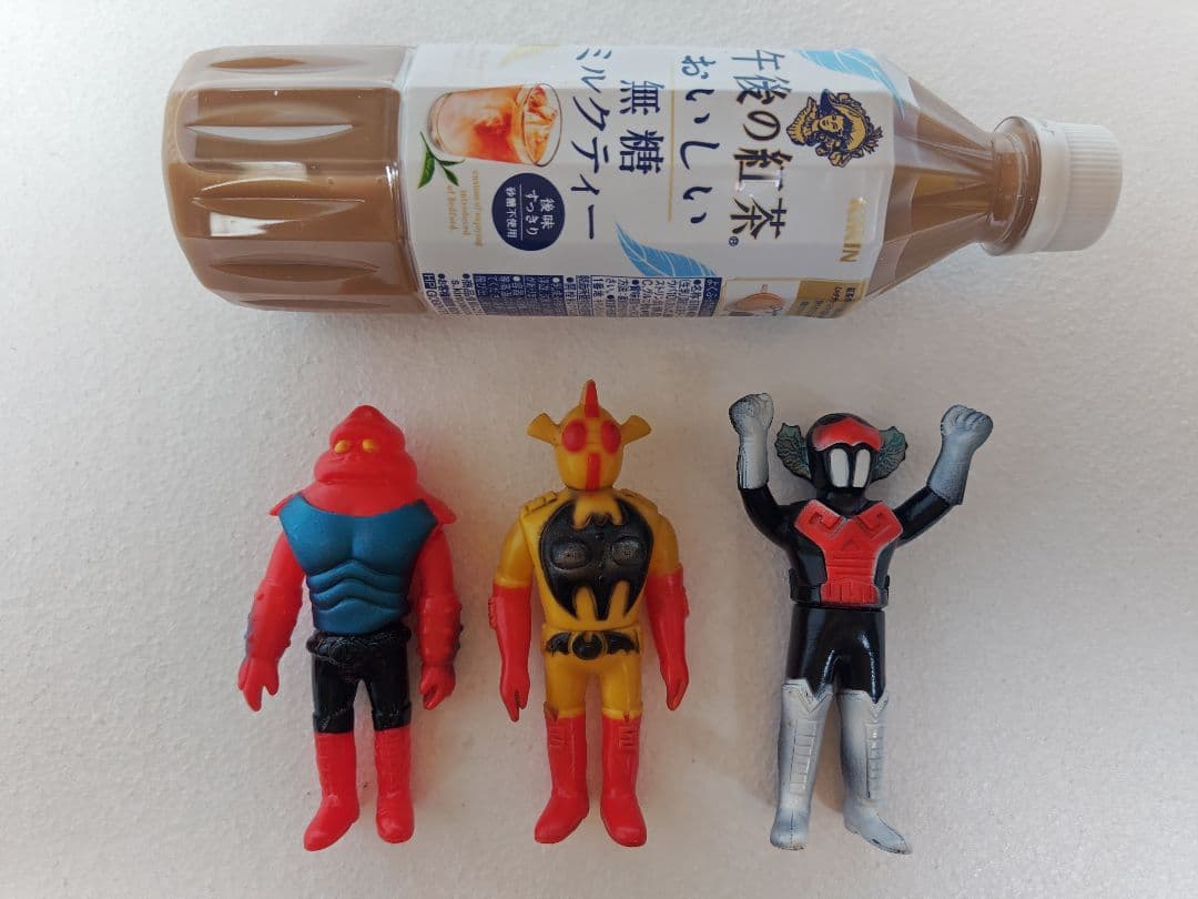 タカトク　アクマイザー3　ザビタン　イービル　ガブラ　ソフビ3体セット