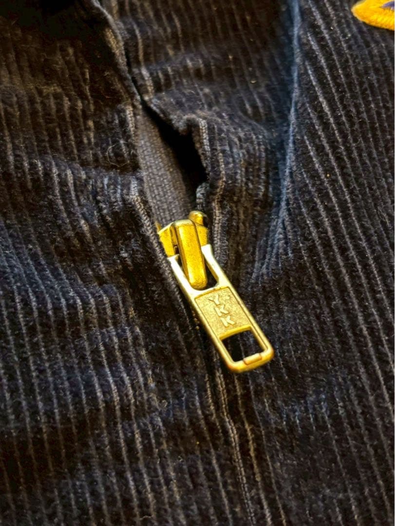 美品ヴィンテージ FFAジャケットコーデュロイジャケットネイビーサイズ34