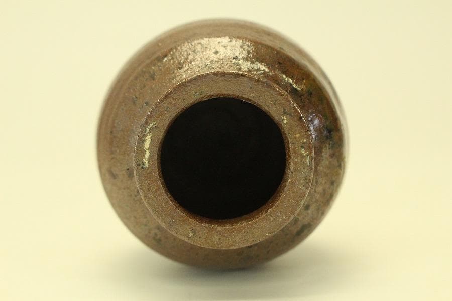 茶道具 備前茶入 共蓋(A767)