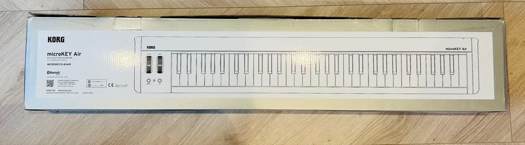 KORG microKEY2-61air バンドルカード未使用