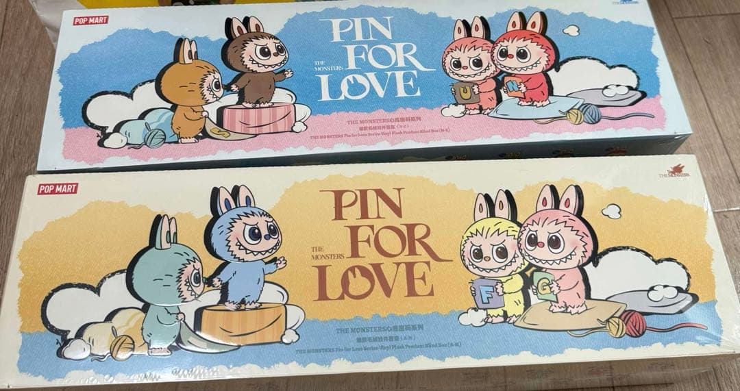THE MONSTER PIN FOR LOVE アソートボックス(N-Z)