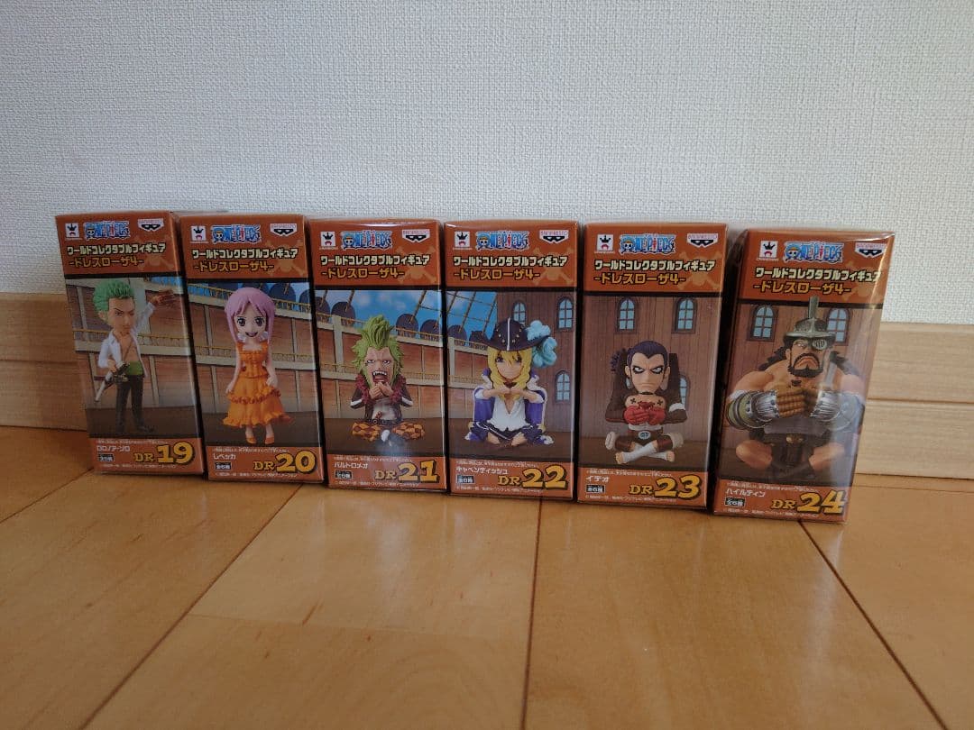 ワンピース ワールドコレクタブルフィギュア ドレスローザ24体セット