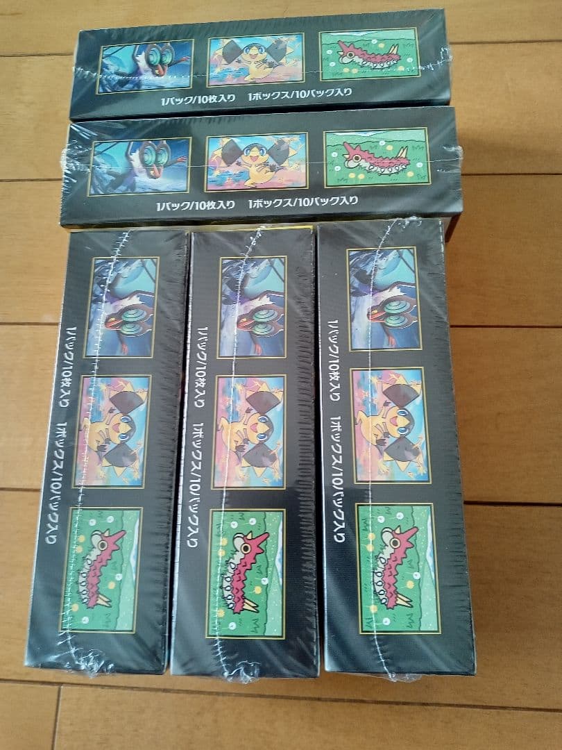 ポケモンカードゲーム MEGAドリームex 未開封　シュリンク付き　5box