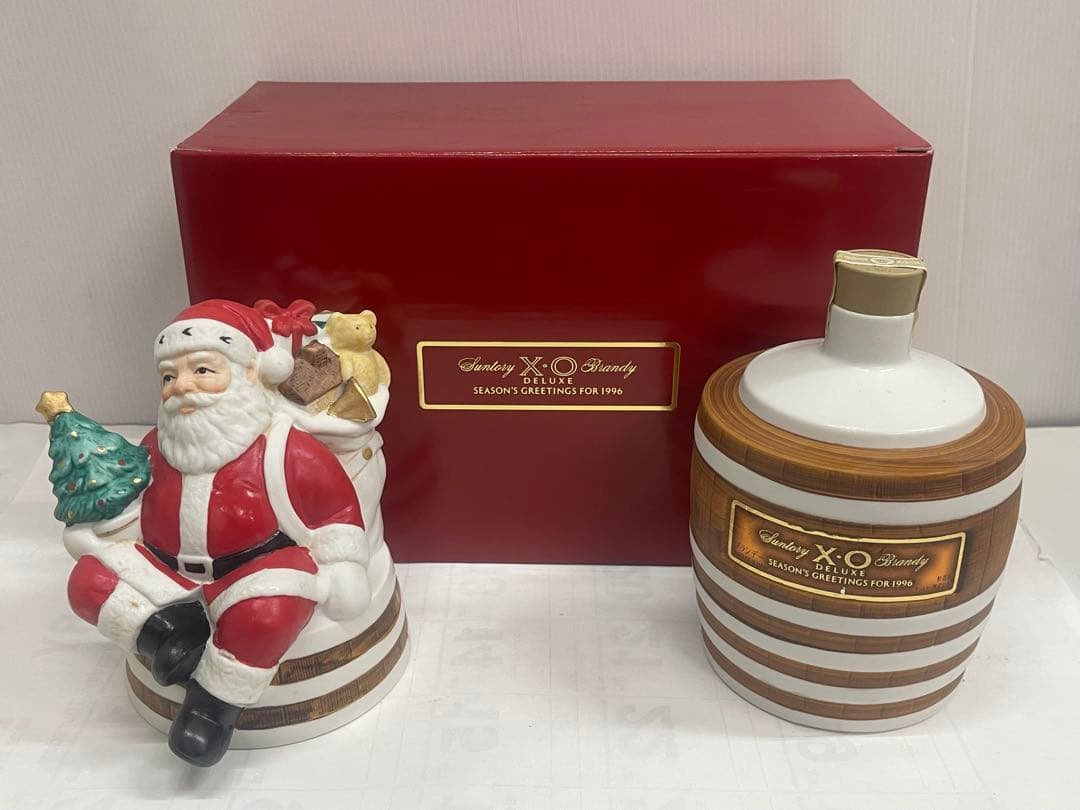 未開栓 サントリー ブランデー XOデラックス サンタクロースボトル
